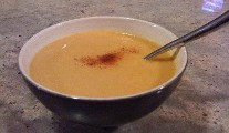 LUCINDA'S QUICKY SPICY SWEET POTATO SOUP